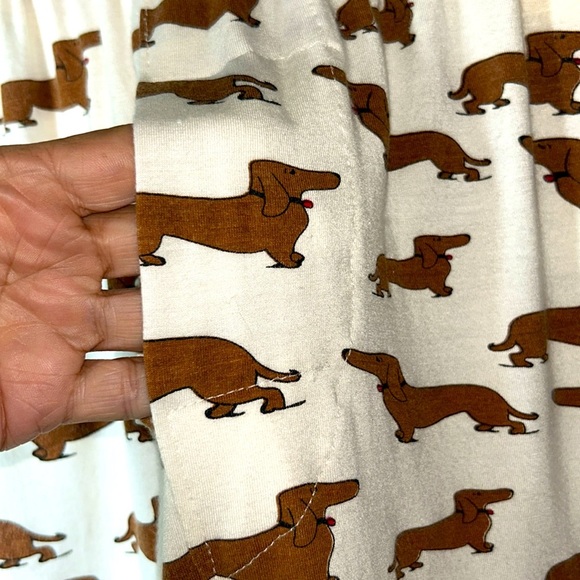 GOTKEYS Dachshund Doxie Wiener Dog Print Softest Knit Fabric Sleep Shorts Boxers - Picture 4 of 8